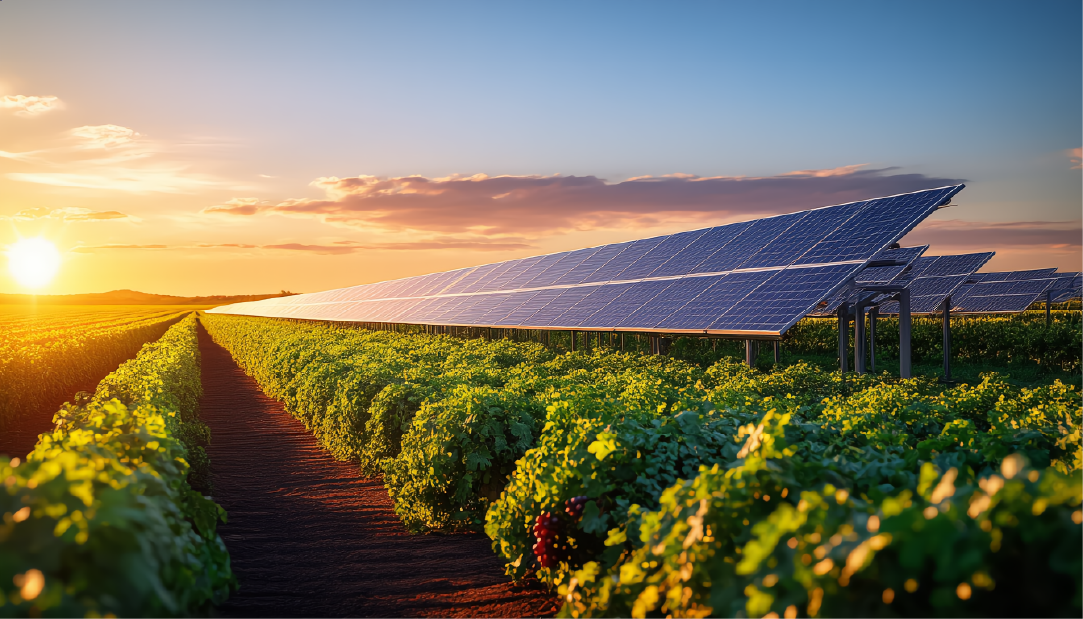 Innovación agrovoltáica: cubrirá el 68 % de la demanda energética